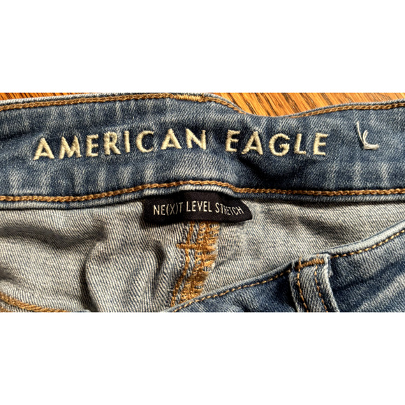 American Eagle, NE(X)T level stretch, Womens, Size US 4,Blue Denim,Jeggings - Picture 2 of 13